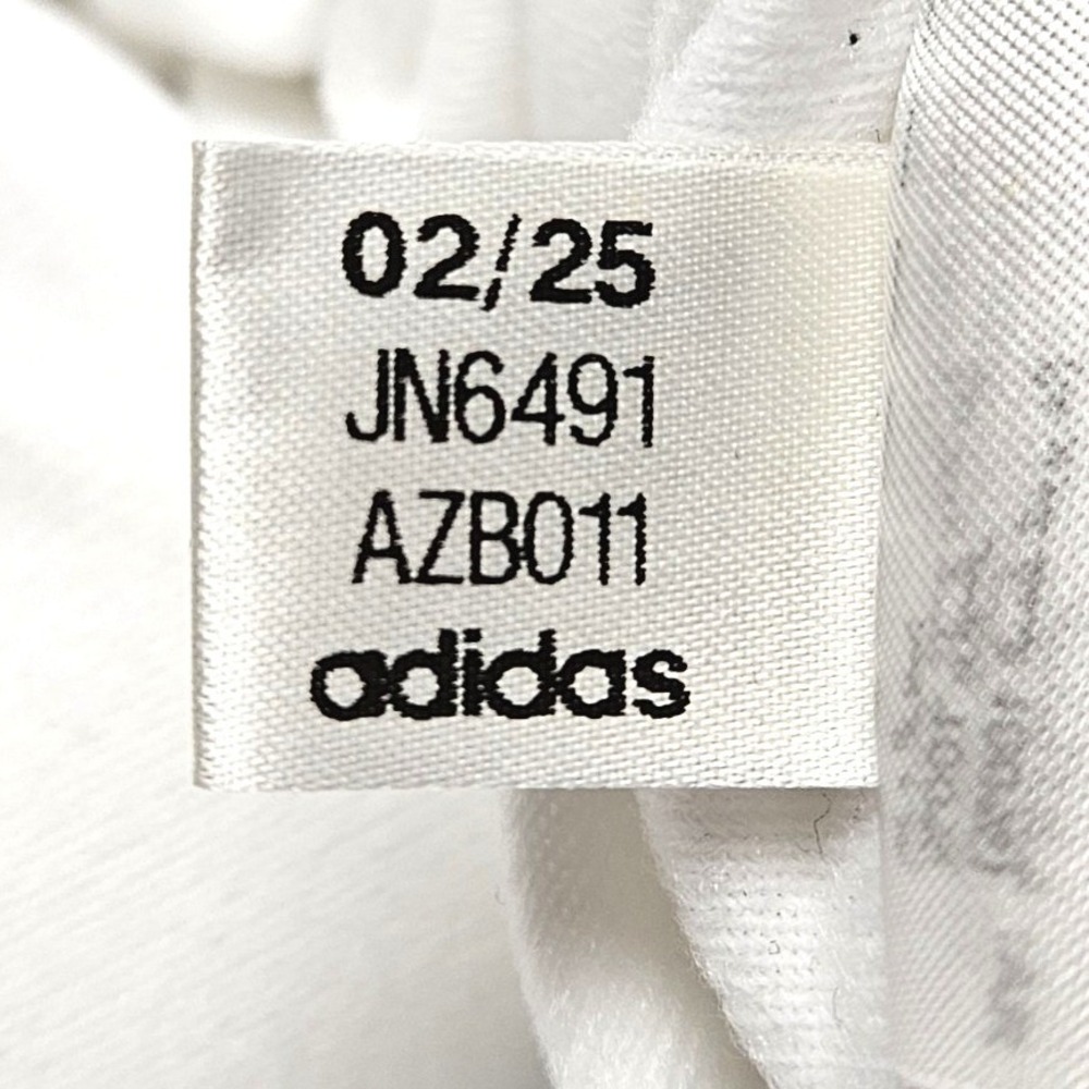 Adidas Mens XLT Big & Tall 3-Stripes Full Zip Track Jacket White Black JN6491 - Picture 14 of 16